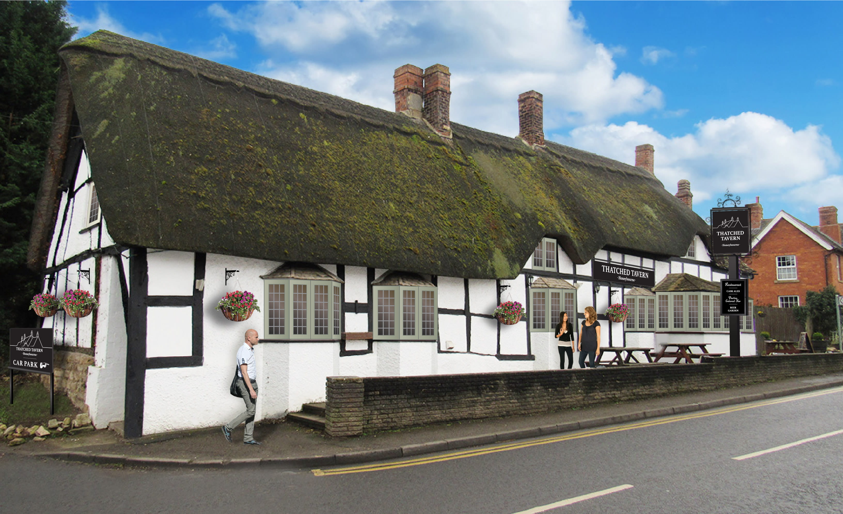 The Thatched Tavern Honeybourne Gets a New Lease of Life